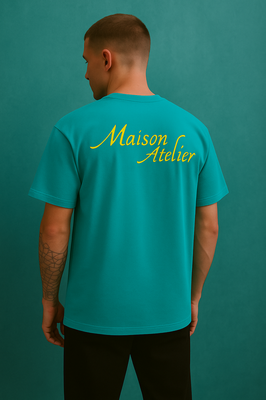Maison Atelier Signature Cyan Tee