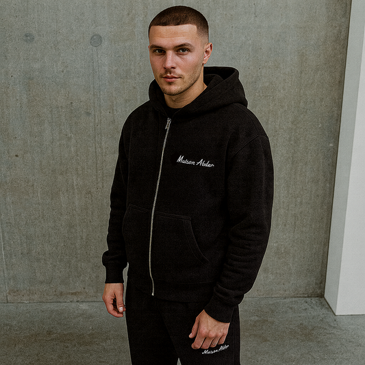Maison Atelier Signature Black Hoodie